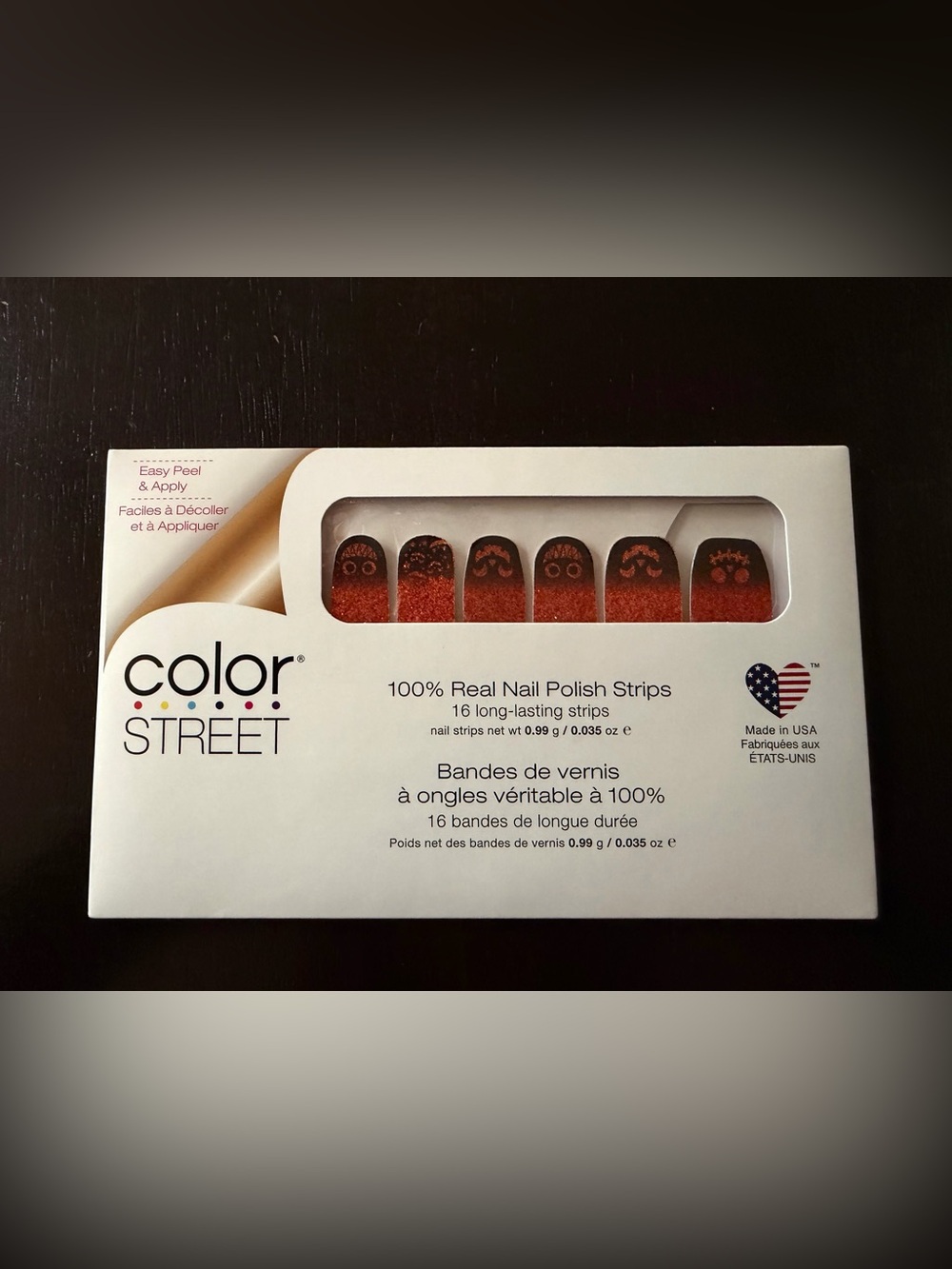 Color Street Pumpkin To Talk About Nail Polish Strips